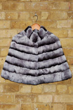 Silver chinchilla rex cape