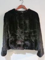 Black mink jacket 