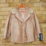 Blond mink jacket
