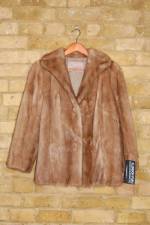 Brown mink jacket