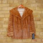Red mink jacket