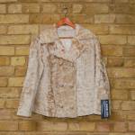 Cream lamb jacket