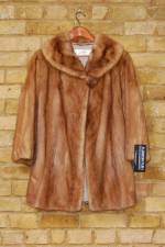 Mid brown mink jacket