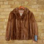 Mid brown mink jacket