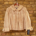 Caramel mink jacket