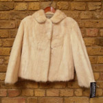 Vintage blond mink jacket