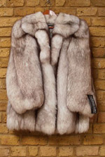 Vintage fox coat