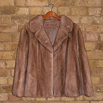 Mid browm mink jacket