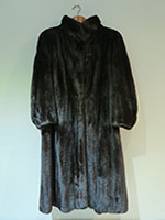 Mahogany mink coat