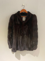 American Blackglama waisted mink jacket