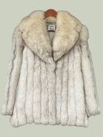 Silver fox jacket